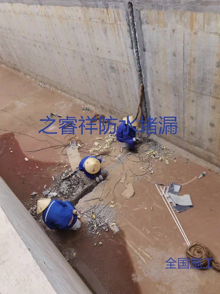 自来水水池变形缝堵漏